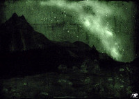 Panorama notturno alle pendici del Corno Piccolo