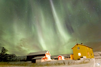 Nastri luminosi nel cielo norvegese