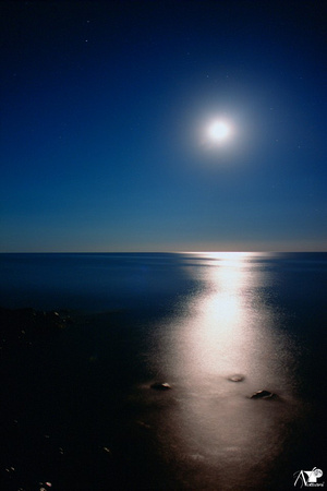 Luna e mare a Santa Severa