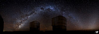 Acro della Via Lattea sul Very Large Telescope
