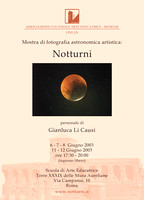 Mostra "Notturni" alle Mura Aureliane - 2003